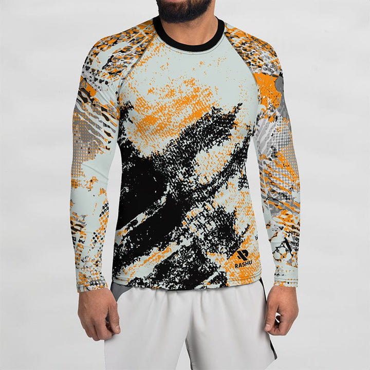 Rashguard Abstrait Performance - Homme Votre Rash Guard, Votre Mérite | Rashu