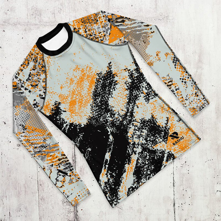 Rashguard Abstrait Performance - Homme Votre Rash Guard, Votre Mérite | Rashu