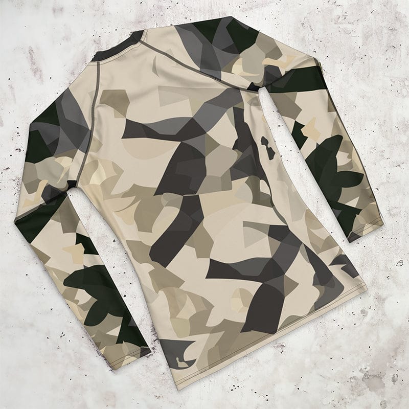 Rashguard Beige Camo - Homme Rashu | Shop de Rash Guards Numéro 1