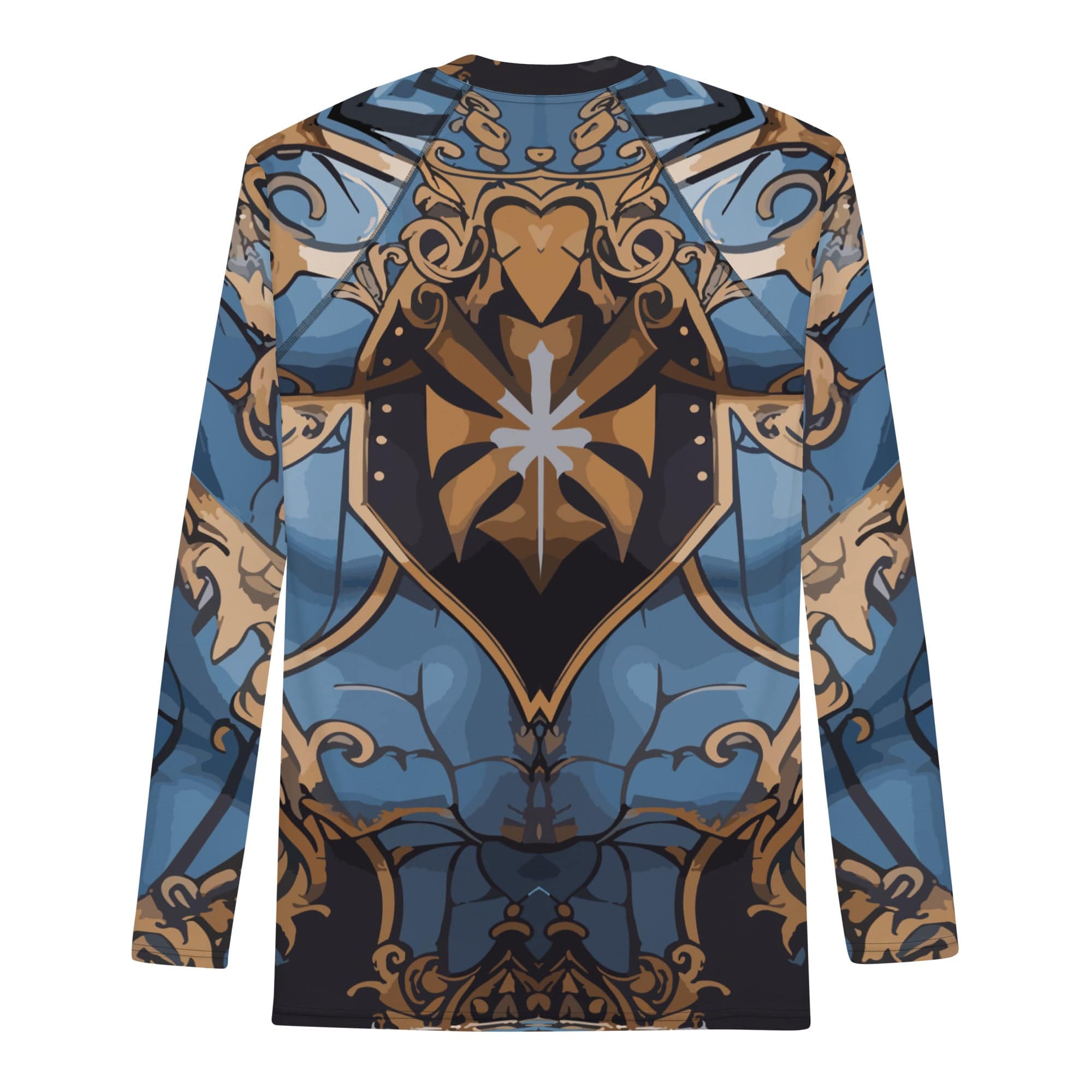 Rashguard Chevalier Azur - Homme Votre Rash Guard, Votre Mérite | Rashu