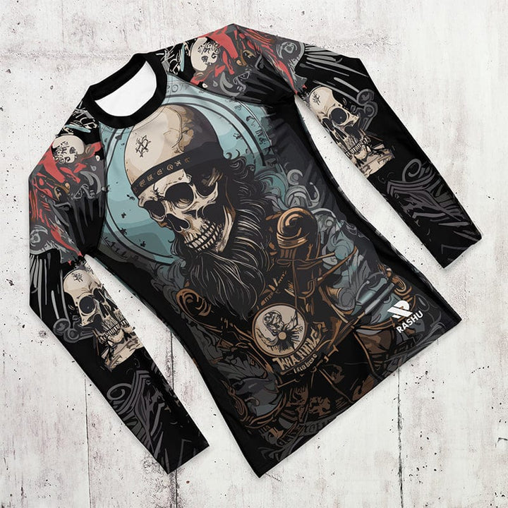 Rashguard Crane de Pirate - Homme Votre Rash Guard, Votre Mérite | Rashu