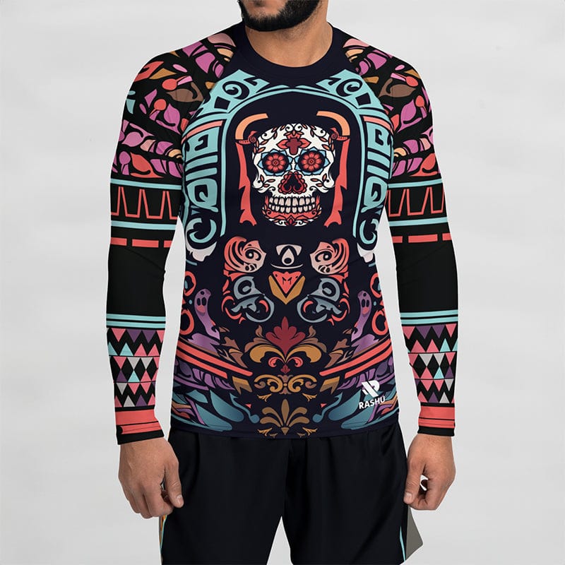 Rashguard Dia de los Muertos - Homme Rashu | Shop de Rash Guards Numéro 1