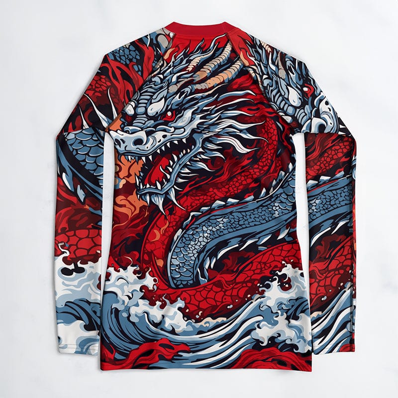 Rashguard Dragon Impérial - Femme Votre Rash Guard, Votre Mérite | Rashu