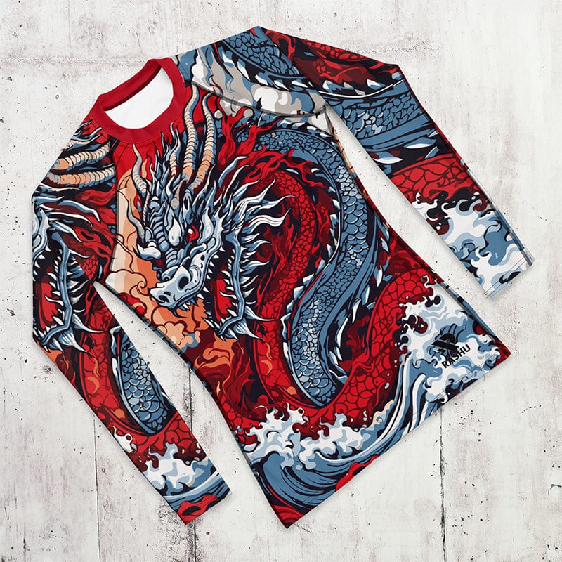 Rashguard Dragon Impérial - Homme Votre Rash Guard, Votre Mérite | Rashu