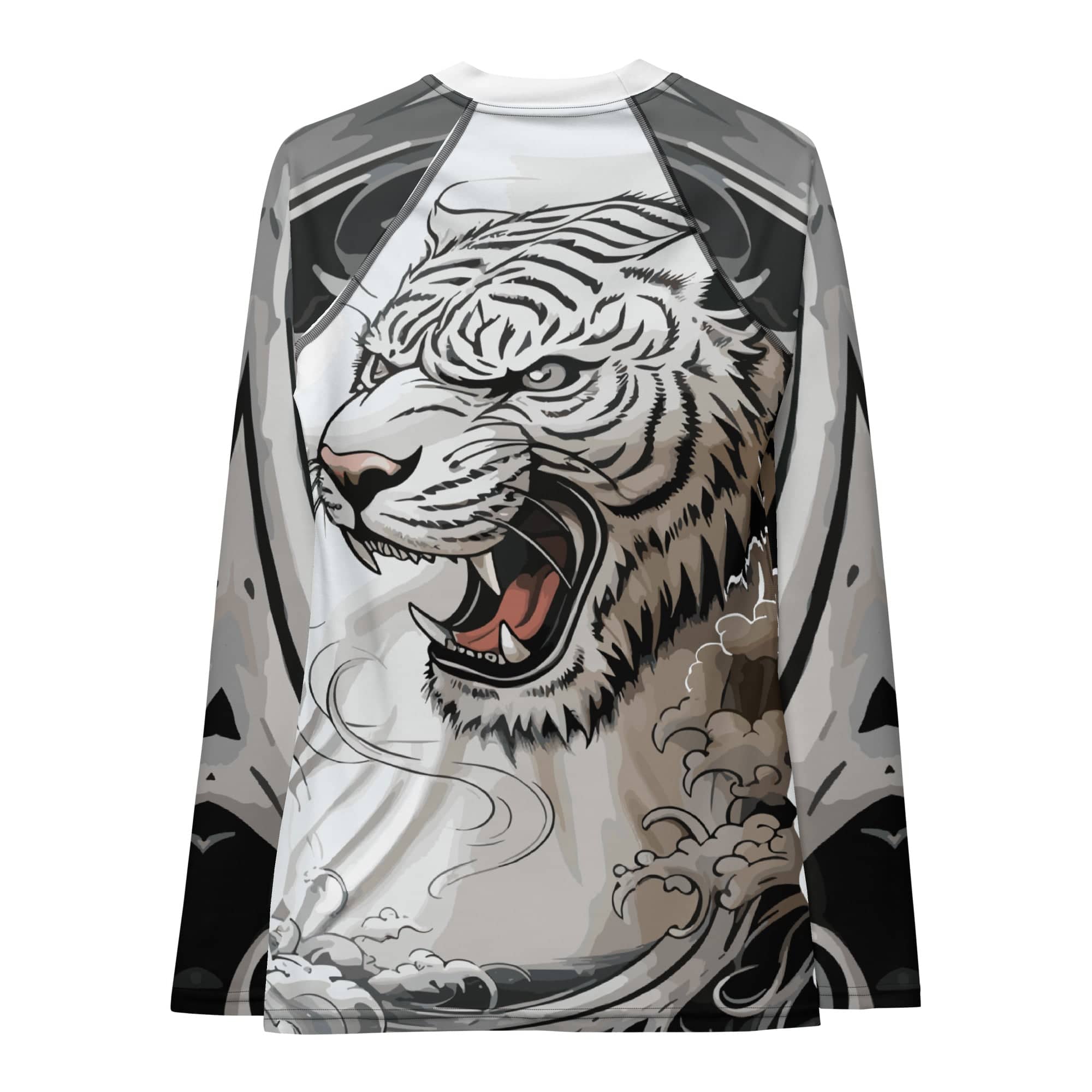 Rashguard Esprit du Tigre Blanc - Femme Votre Rash Guard, Votre Mérite | Rashu