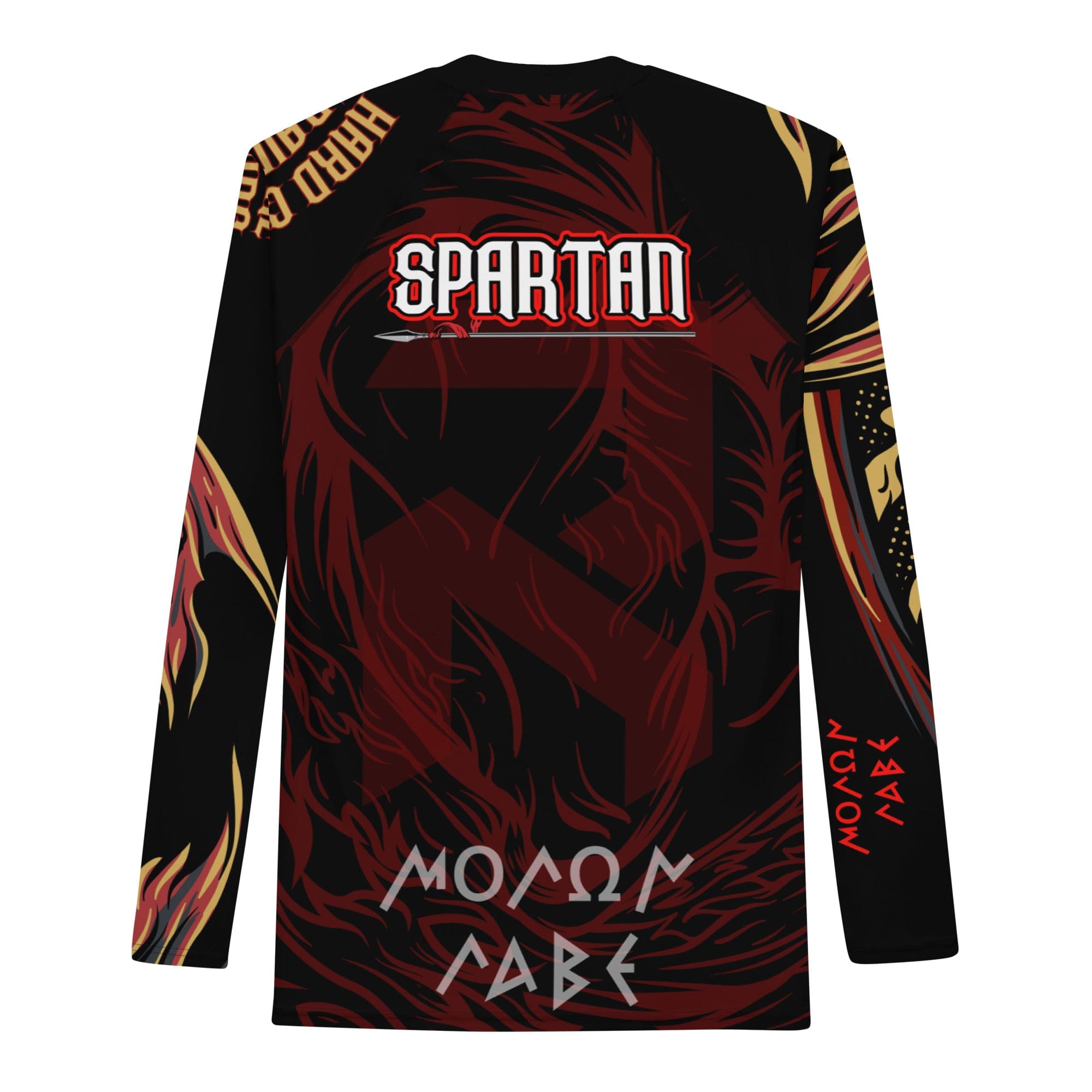 Rashguard Guerrier Flamboyant - Homme Votre Rash Guard, Votre Mérite | Rashu