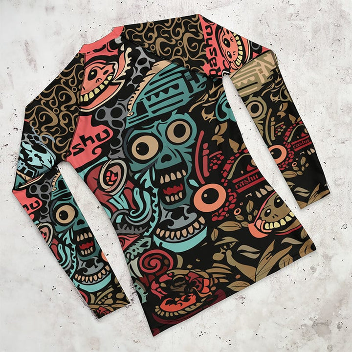 Rashguard Hypnotik Totem Coloré - Homme Rashu | Shop de Rash Guards Numéro 1