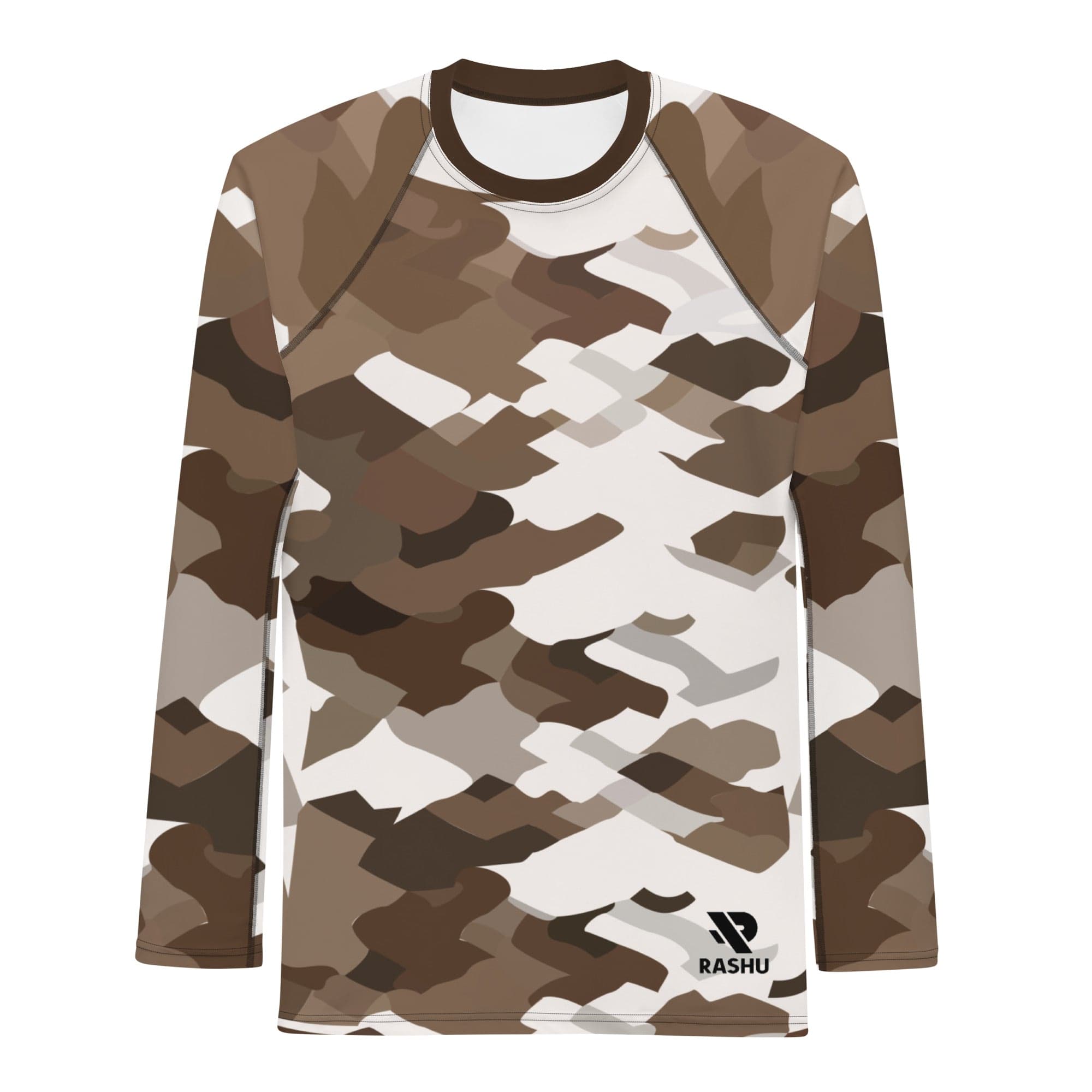 Rashguard Marron Camo - Homme Rashu | Shop de Rash Guards Numéro 1