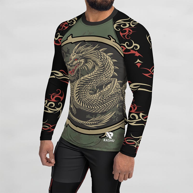 Rashguard Millénaire Dragon - Homme Rashu | Shop de Rash Guards Numéro 1