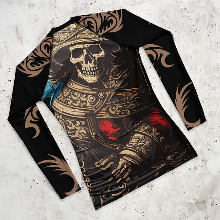 Rashguard Motif Pirate Ténébreux - Homme Votre Rash Guard, Votre Mérite | Rashu