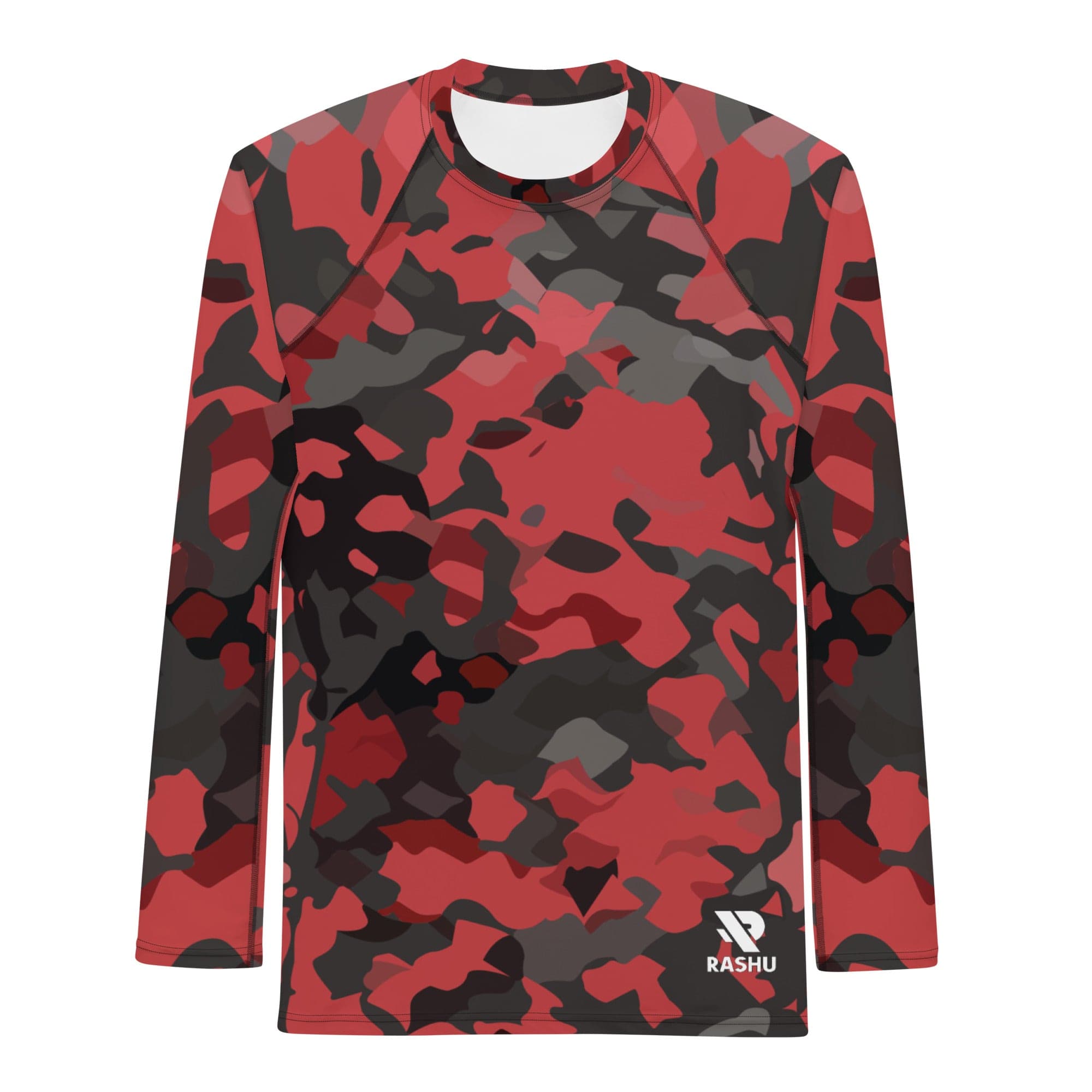 Rashguard Rouge Camouflage - Homme Rashu | Shop de Rash Guards Numéro 1