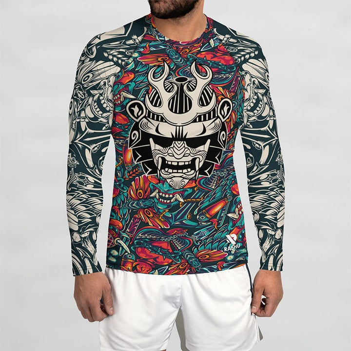 Rashguard Tiki Tribal - Homme Rashu | Shop de Rash Guards Numéro 1